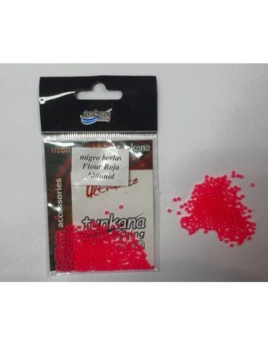 Microperlas turkana rojas fosfo