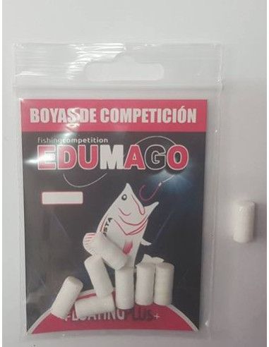 Flotante Edumago 14x8 unidades blanca .