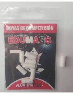Flotante Edumago 14x4mm 8 unidades blanca .