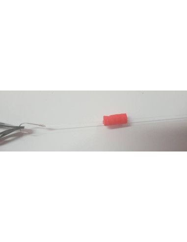 Flotante Edumago 14x8mm 6 unidades roja .