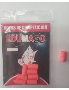 Flotante Edumago 14x6mm 8 unidades rosa .