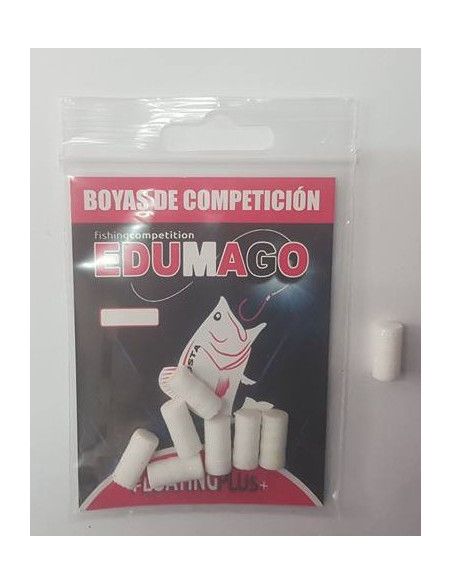Flotante Edumago 14x6mm 8 unidades fosforescente .