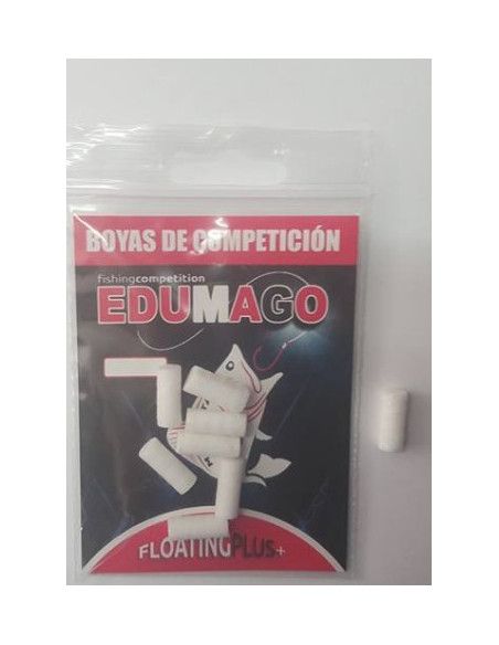 Flotante Edumago 14x4mm 8 unidades fosforescente.