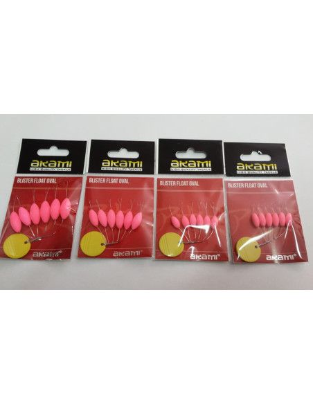 Perlas Flotantes Akami Rosa Fosforescentes