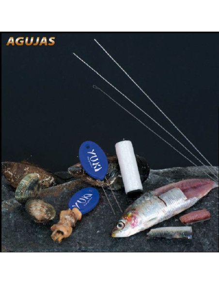 Aguja con ojal para sardinas y gambas 