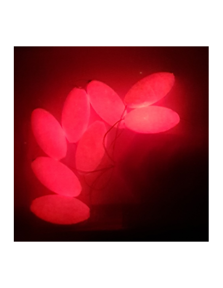 Perla Flotante Daiwa Rojo Fosforescente