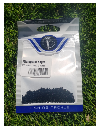 Microperlas  ADC negras 0,50mm