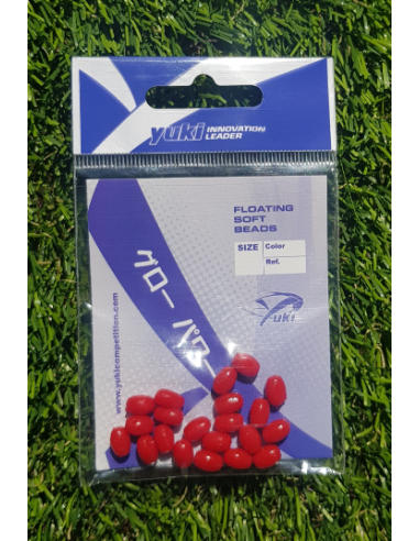 Perlas Ultra Blandas Flotantes Rojas S