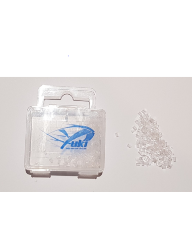 Micro Tubos Yuki Transparentes  0,65mm