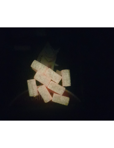 Flotante Edumago 14x6mm 8 unidades rosa  fosfo.
