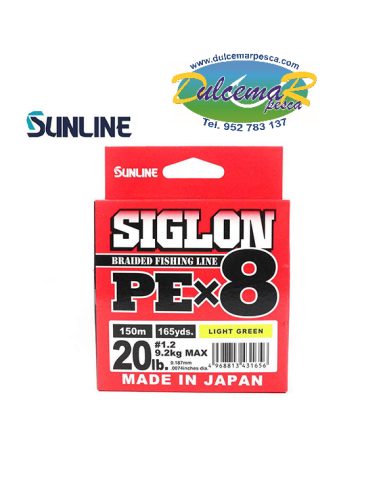 Trenzado Sunline Siglon PE x8 200 Metros