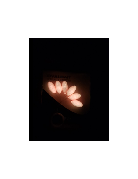 Perla Flotante Rosa Fosfo.
