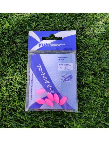Perla Flotante Yuki Rosa Fosforescente XS