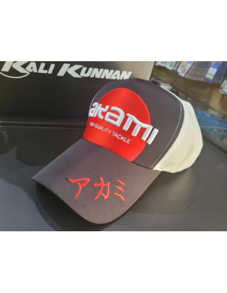 Gorra Akami Blanca y Negra