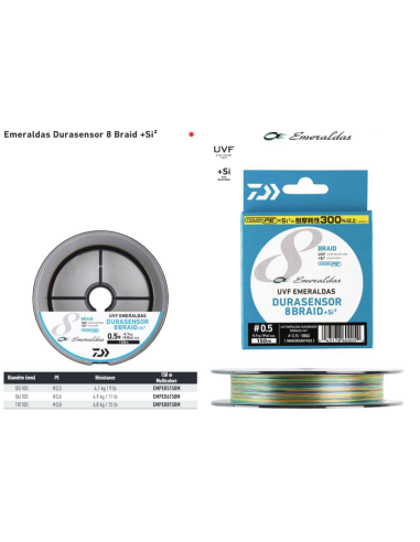Hilo para Eging Daiwa Emeraldas durasensor 8