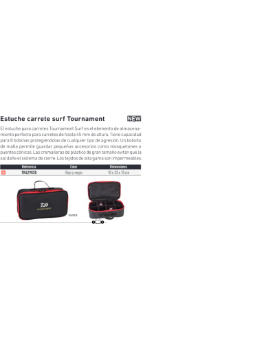 Funda Porta Bobinas Daiwa Tournament Surf