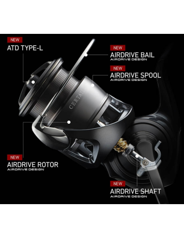 Carrete Daiwa Certate 2024 LT FC 2000H