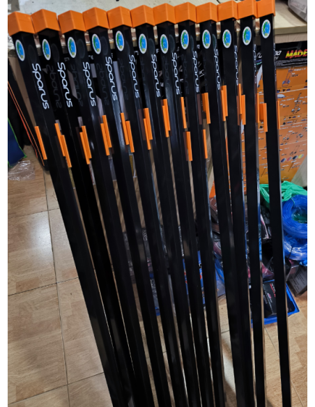 Soporte Sparus 1,50 mtrs Negro