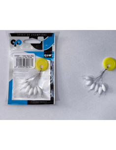 Perlas Flotante Blanca 5,6x11mm