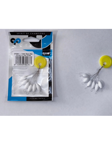Perlas Flotante Blanca 5,6x11mm