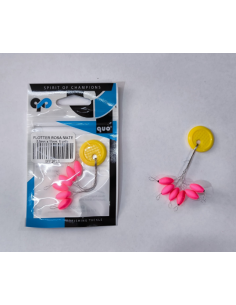 Perlas Flotantes Rosa Mate  5,6x11 mm