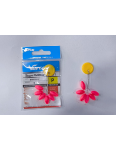 Perlas Vercelli Rosa 7x15mm