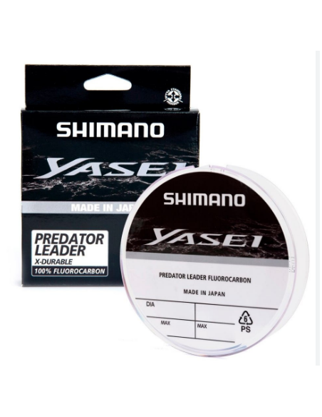 Shimano Yasey Predator  100 % Fluorocarbon  50 mtrs