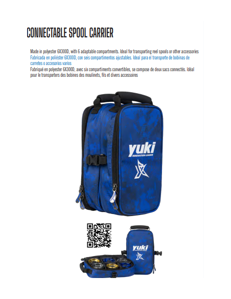 porta bobinas conectable yuki