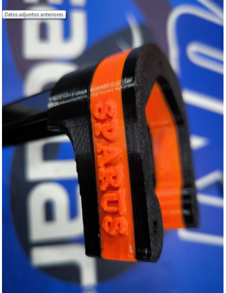 Soporte Sparus 1,50 mtrs Negro
