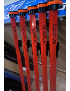 Soporte Sparus 1,50 mtrs  Rojo Angulo Recto