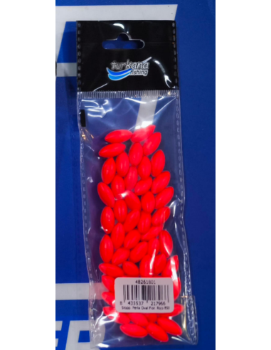 Perlas Sin Tope Turkana Roja  50 unidades