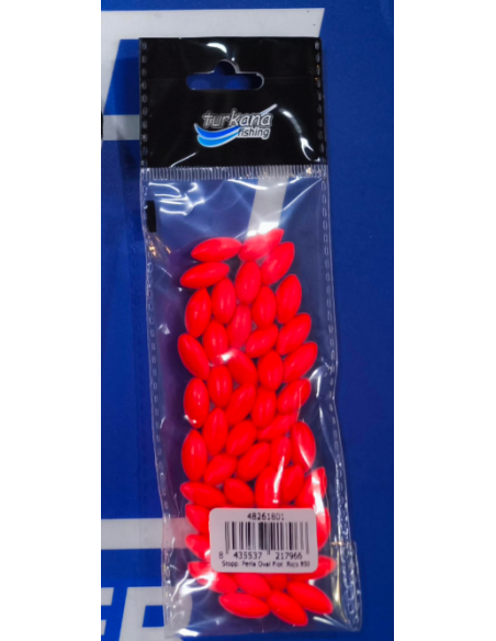 Perlas Sin Tope Turkana Roja  50 unidades