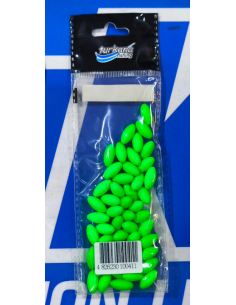 Perlas Sin Tope Turkana Verde   50 unidades