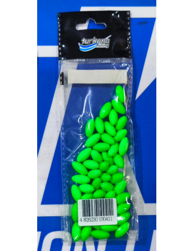 Perlas Sin Tope Turkana Verde   50 unidades