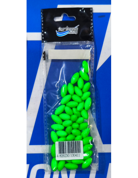 Perlas Sin Tope Turkana Verde   50 unidades