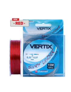 Colas de Rata Vertix  rojas 0,16-0,57  10 unidades