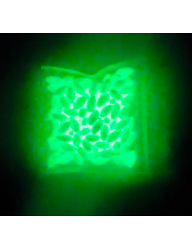 Perla Pasante Verde Fosfo n 0