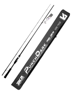 Caña Spinning YKR Punchdark 762 M Grey Edition