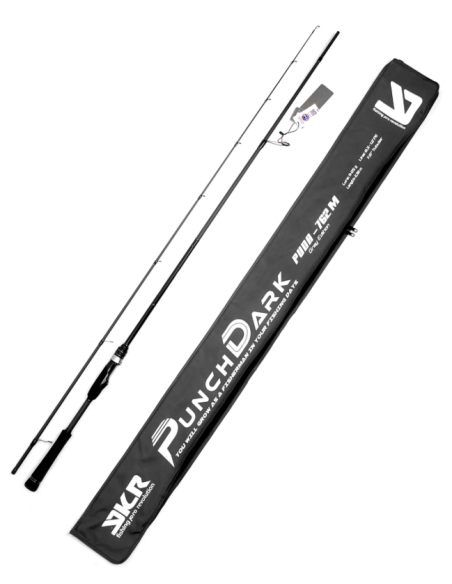Caña Spinning YKR Punchdark 762 M Grey Edition