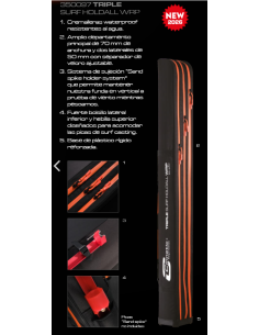 Funda Cinnetic Triple Surf 2026