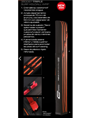 Funda Cinnetic Triple Surf 2026