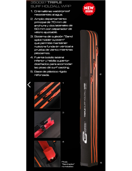 Funda Cinnetic Triple Surf 2026