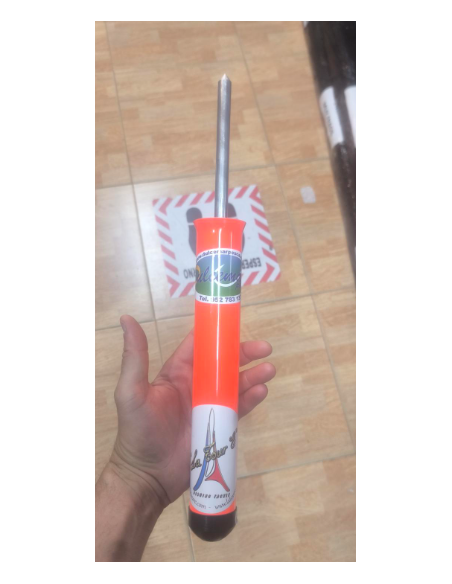 Tubo La tour e naranja fluor  60 cm